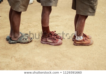 ストックフォト: こりっぽい古い靴