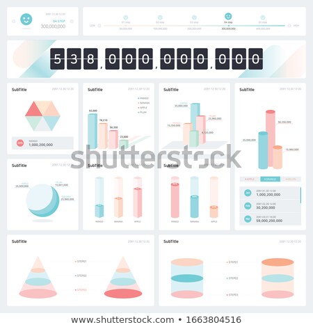 [[stock_photo]]: Infographics And World Map Figures Calculations