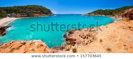 Stock photo: Ibiza Cala Salada And Saladeta In Balearics