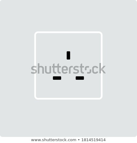[[stock_photo]]: Great Britain Electrical Socket Icon