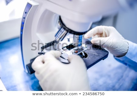 [[stock_photo]]: Scientist With A Tray