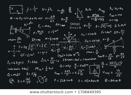 Stock photo: Algebra Formula