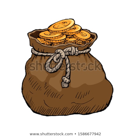 Stockfoto: Hand Full Of Golden Coins