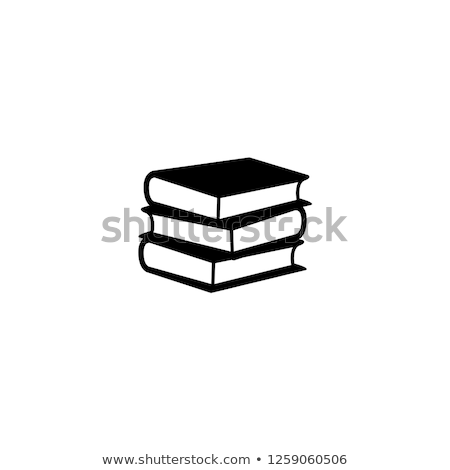 Stock photo: Stacked Books