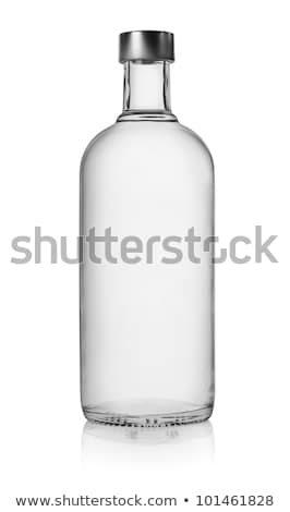 [[stock_photo]]: Bottle Of Vodka Isolated On White