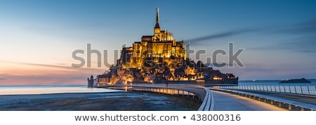 Zdjęcia stock: Low Tide At The Abbey Of Mont Saint Michel France