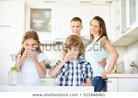 Foto stock: Boy Watching The Water