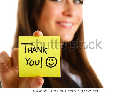 Foto stock: Text We Support You In A Note