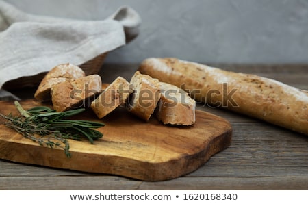 Foto stock: White And Whole Grain Baguettes