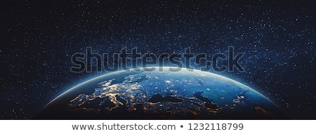 Zdjęcia stock: Osmiczna · Ziemia · I · Gwiazdy