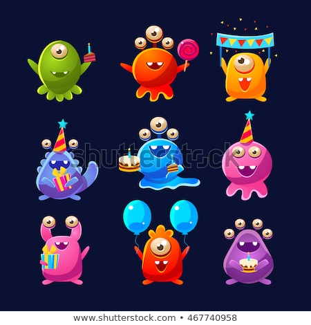 Foto stock: Alien Creature Banner