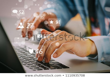 Stock fotó: Social Media Solution