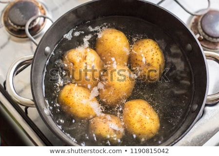 Stockfoto: Boiled Potatoes