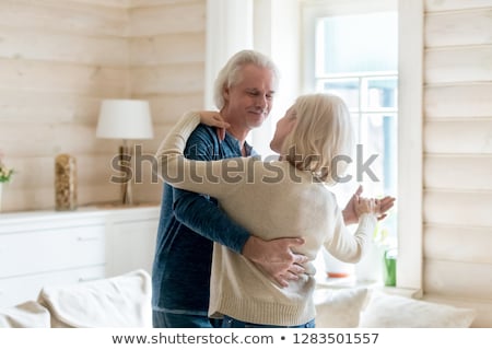Foto stock: Affectionate Spouses