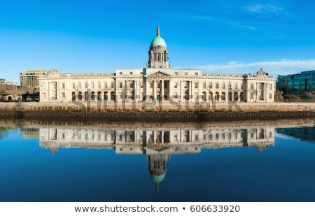 Stock fotó: Custom House Dublin Ireland