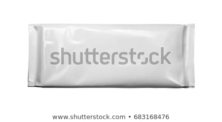 Stok fotoğraf: Pattern White Packaging For Snack