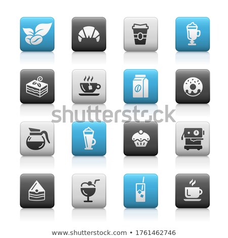 Coffee Shop Icons Matte Series Zdjęcia stock © Palsur