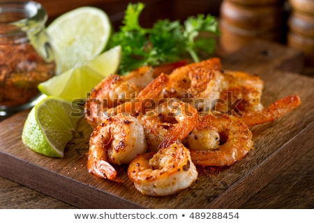 Foto stock: Shrimps