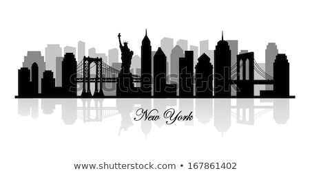 Stockfoto: New York City Skyline Panorama Clip Art