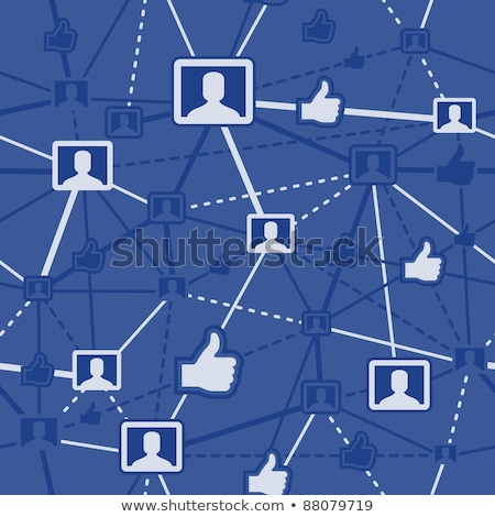 Stock photo: Seamless Social Network