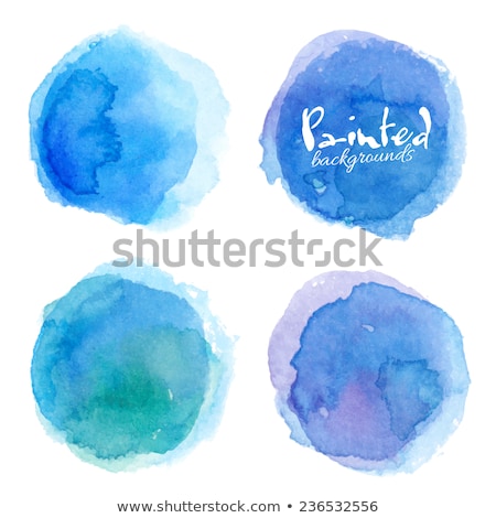 Foto stock: Colored Spots Circles On The Water
