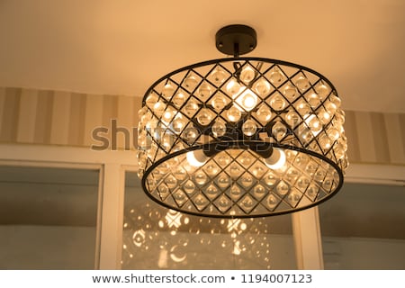 Stok fotoğraf: Chrystal Chandelier Close Up