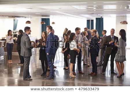 Foto stock: Network Of People