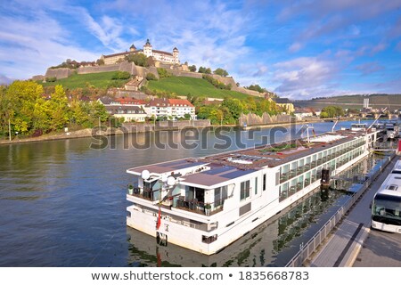 Ship On River Main Stockfoto © xbrchx