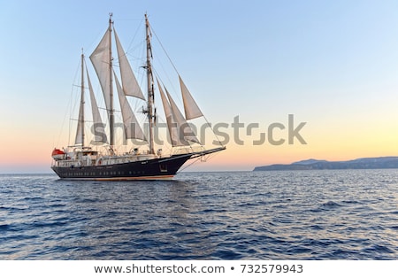 Foto stock: Sailing Ship Mast