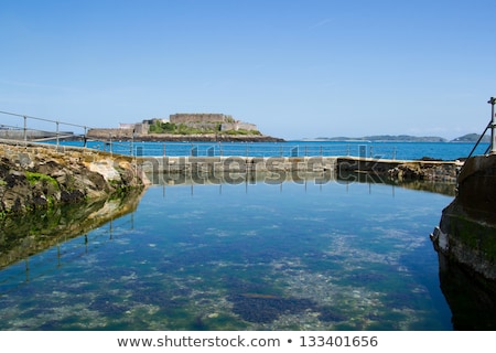 Foto stock: Natural Pool In Guernsey