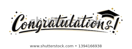 Stockfoto: Congratulation For Graduation