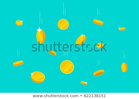 Stock fotó: Falling Coins