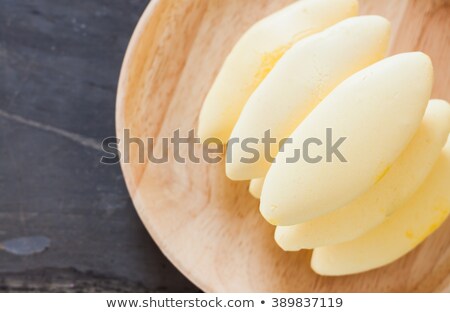 Traditional Thai Cookies On Wooden Plate Foto d'archivio © punsayaporn