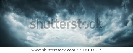 Foto stock: Stormy Sky