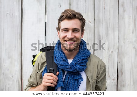 Foto stock: Handsome Young Man Outdoors