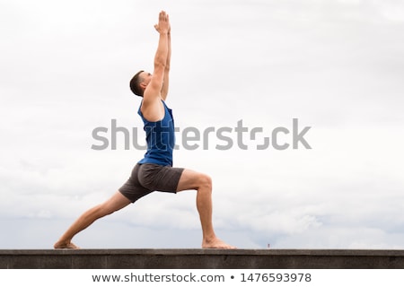 Foto stock: Yoga Man