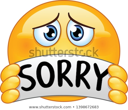 Sorry Foto stock © Yayayoyo