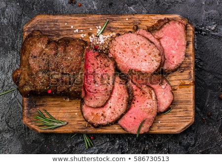 Foto stock: Roast Beef