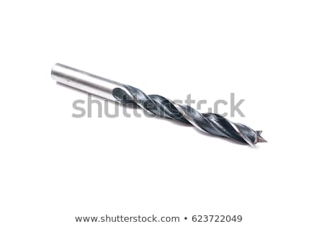 Stock photo: Set Of Wood Drill Bits Isolated