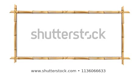 Stock fotó: Bamboo Frame