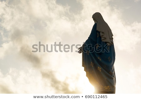 Stock photo: Statue Of The Virgin Mary Praying