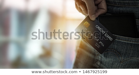 [[stock_photo]]: Credit Card In Jeans