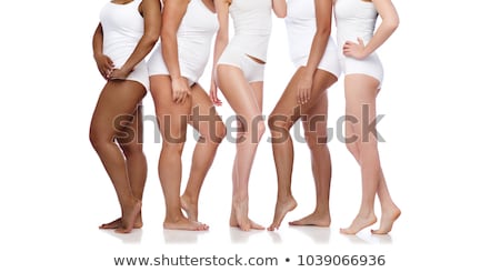 [[stock_photo]]: Orps · de · femme · en · surpoids · en · sous-vêtements