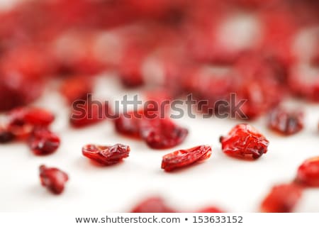 Foto stock: Macro Closeup Of A Organic Dried Pomegranate Seed