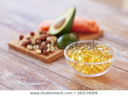 Foto stock: Omega 3 Capsules