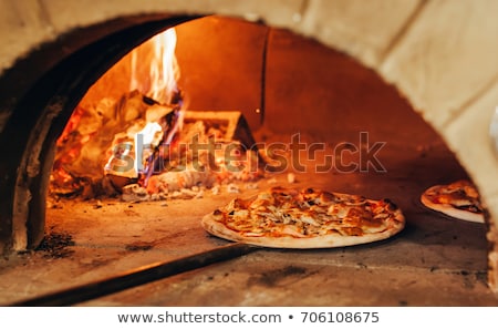 Foto stock: Pizza Oven