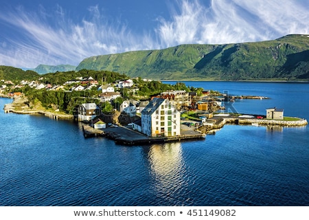 Foto stock: Alesund City View Norway Europe