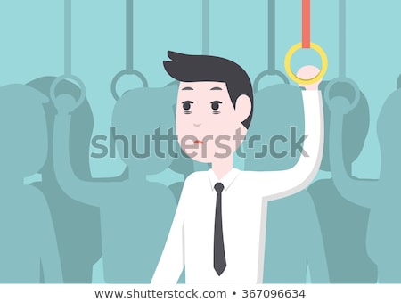 Stock photo: People Inside A Metro Subway