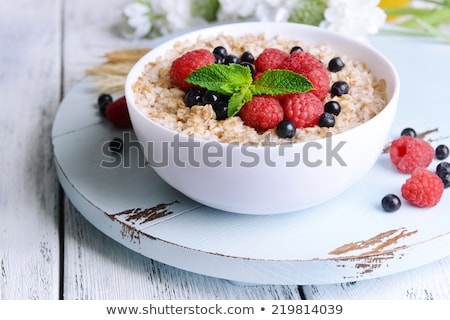 Stock fotó: Porridge Oat And Fruit