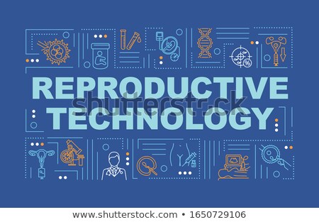Zdjęcia stock: Artificial Reproduction Concept Banner Header